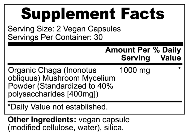 Chaga Microbiome Wellness Capsules